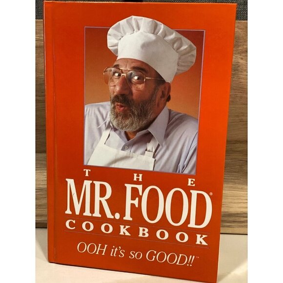 Other - Mr Food Cookbook 1990 Vintage Cookbook Art Ginsburg Hardcover Retro Recipes Oran